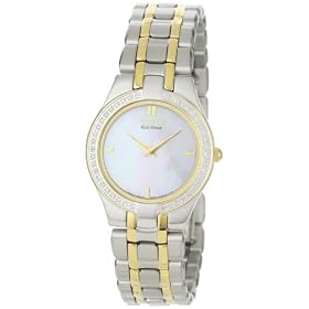 Citizen Women's EG3154-51D Stiletto, 42 Diamonds, Ultra-Slim, Eco-Drive Watch