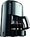 Kaffeemaschine Look Selection Edelstahl schwarz Stahl
