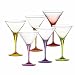 Leonardo Cocktail Schale Rio light 6er Set farbig sortiert warme Farben