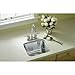 STERLING UCL1515 Springdale 14-inch by 12-inch Under-mount Single Bowl Bar Sink, Stainless Steel