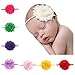 Queengirls Baby Girls Shabby Chic Flower Headbands Newborn Headbands(20 Pack)