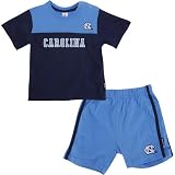 Colosseum Athletics North Carolina Tar Heels infant Short Sleeve Tee & Short Combo
