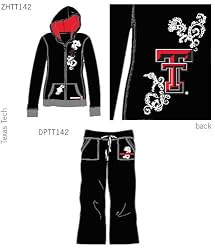 Texas Tech - Women's Collegiate Zip Hoody & Lounge Pants