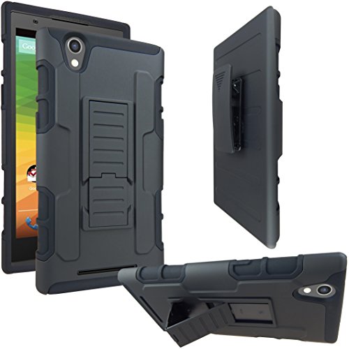 ZTE ZMAX Case, ATUS® ZTE ZMAX Z970 (T-Mobile / Boost Mobile) Armor Shock Proof Stand Cases with Swivel Belt Clip Cover + Free Ultra-sensitive Stylus Pen (Black/Black) ZTE ZMAX Case, ATUS® ZTE ZMAX Z970 (T-Mobile / Boost Mobile) Armor Shock Proof Stand Cases with Swivel Belt Clip Cover + Free Ultra-sensitive Stylus Pen (Black/Black)