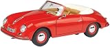 Schuco 450031000  - Porsche 356 A, Cabrio, Sammlermodell, 1:18, rot
