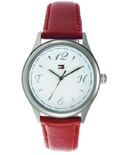 Tommy Hilfiger Ladies' Watch 1780994 Red Leather Strap