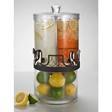 Twice As Nice Glass Dual Beverage Dispenser, 2 Gallons On Sale