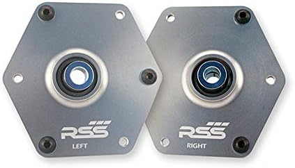 RSS Front Monoball Hat Kit - For Porsche 997 - Fits Moton and JRZ Coilovers (Set of 2)