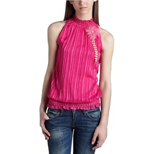 Buy A Byer Junior's Soft Illusion Stripe Chiffon Top by A. Byer