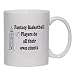 Fantasy Basketball Players do all their own stunts Mug for Coffee / Hot Beverage (choice of sizes and colors)