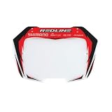 Redline Flight Number Plate - Cruiser/Mini Size, White/Red/Black