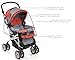 Stroller Cover for Rain Wind and Dirt - Keep Baby Dry and Clean When Going for a Walk - See Thru Guard - Fits All Strollers