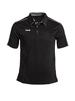 Izas Polo Bedar (Negro / Gris Oscuro)