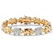 18k/Sterling Silver Elephant Bracelet 8