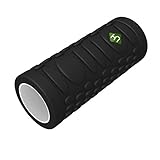 Elevated Sports Foam Roller - Massage Trigger Points with Variable Grids/Contours - Exercise Upper Back and Relieve Lower Back Pain - Use for ITBS (Iliotibial Band Syndrome) - Recommended Physical Therapy with Stretching and Core Strengthening - Improve P