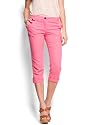 Mango Women's Pocket Capri Trousers