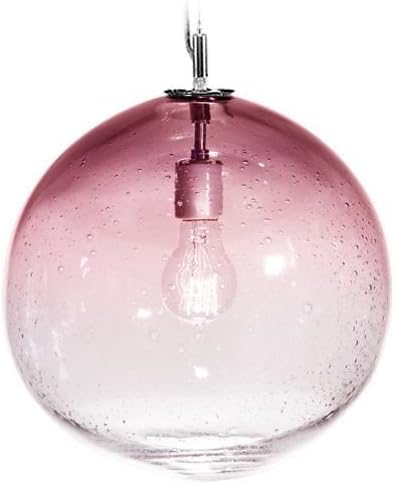 Tempo Luxury Home Fizz Collection Solaris Pendant, Large, Rose Quartz