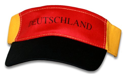 4 x Visor Deutschland Schirm-Mütze Kappe Cap Fanartikel WM EM