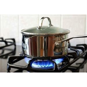 Pot on the Gas Stove - 24"W x 16"H - Peel and Stick Wall Decal by Wallmonkeys