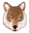 Deluxe Adult Wolf Mask