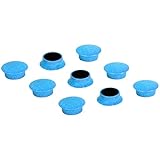 E-Value カラーマグネット 小 直径20mm 9個入 ブルー EMT-09BL