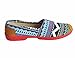 UNOW Women's Bohemia Canvas Sneaker Slip-on Casual Flat Shoe