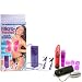 California Exotics / Swedish Erotica Micro Heated Vibrator Nipple Clamp Body Adornmen...
