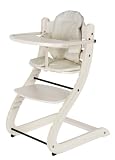 Design Highchair - Carlo Set Whitewash