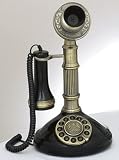 Antique Reproduction Classic 1910 Roman Column Candlestick Telephone