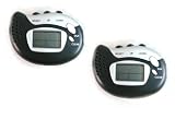 2 x Talking Pedometer / Walking Running / Alarm Clock / Measures Steps