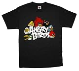 Angry Birds The Nest Logo Rovio Mobile Video Game T-Shirt Tee
