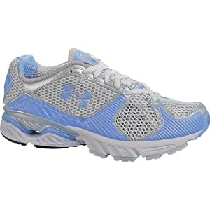 Buy Under Armour Illusion Ladies Running Shoes - Silver Bluebell White by Under Armour