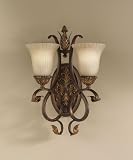 Murray Feiss Sonoma Valley WB1281ATS Small 2-LT 200w (20H x 14W) Sconce Lighting in Tortoise Shell