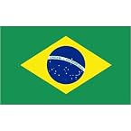Brazil Flag 3ft x 5ft Superknit Polyester