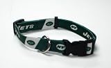 New York Jets Adjustable Pet Dog Collar (Small)