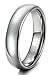 Tungary 6mm Mens Womens Tungsten Carbide Wedding Band Rings Engagement Promise Domed Size 4-14