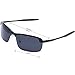 Polarized Aviator Sunglasses Metal Boating Rectangle Half Frame Black Resin Lens for Men 100UV Protection Driving Summer Beach Golf Fishing