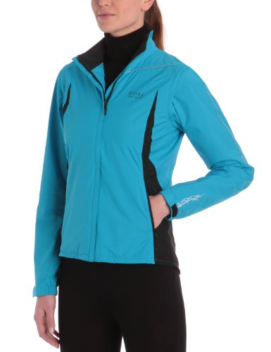 GORE BIKE WEAR Damen Jacke COUNTDOWN 2.0 WINDSTOPPER&reg; Active Shell ZIP-OFF, pool blue/black, 38