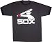 Chicago White Sox 1985 Throwback Cooperstown Majestic Ringer Shirt