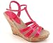 STRAPPY T-STRAP WEDGE