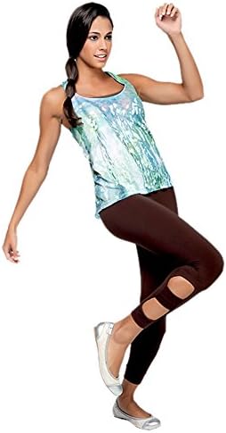 Peach Legging (1920 P) by Bluefish Sport for Women's Fitness, Yoga, Pilates and Workouts