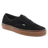 Vans Authentic Shoes -(Suede) Black-Gum