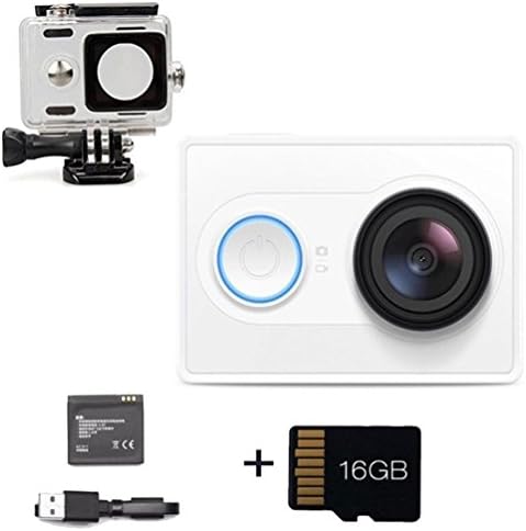 SILE Xiaomi Action Camera full HD 1080P G-Sensor whit waterproof case 16GB SD C