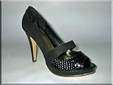 Produkt-Bild: Elegante Peep Toes Pumps Myra schwarz
