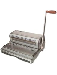 Office Product: Akiles Coilmac-M41+ Plus 13" Heavy Duty Oval Hole Coil Binding Machine & Punch & EZ Inserting Table 4:1 Pitch - Akiles