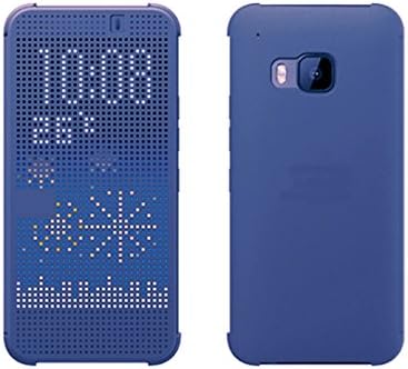 Tailuo Dot View Case for HTC One M9 (blue M9)