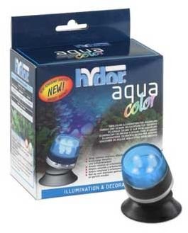 Hydor Aqua Color LED Aquarium Light, Blue 6V with transformer