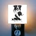 Border Collie Night Light