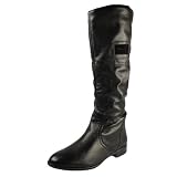 Tamaris 25585-27 Stiefel Lederimitat, Schwarz, Größe 38