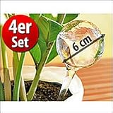 Mini-Bewässerungskugeln aus Glas (4er-Set) + Gratis-CD !